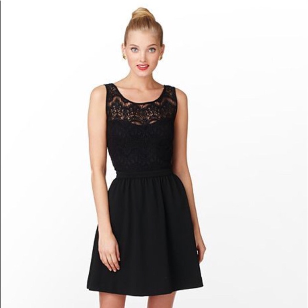 Lilly Pulitzer Rhea Black Dress